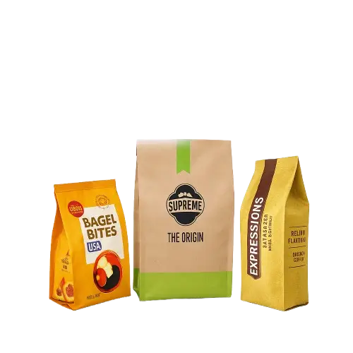 3d guesseted pouches